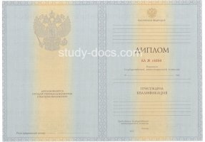 Диплом специалиста 2012-2013 в Элисте